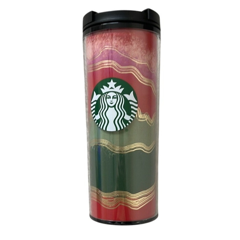 2022 Starbucks Christmas Plastic Tumbler NEW! 16 oz